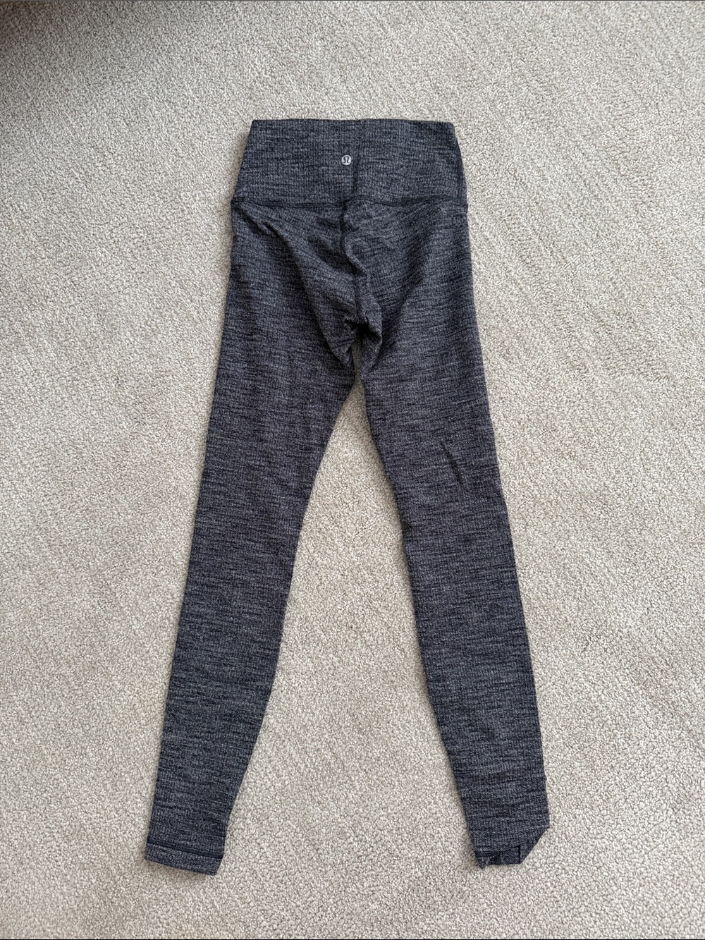 Women’s High-Waist Heathered Gray Leggings